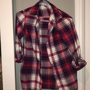 Old Navy The Classic Shirt- multi colored flannel